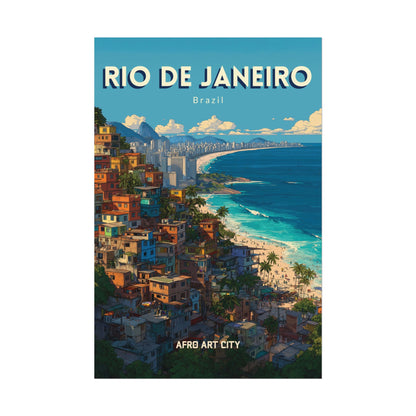 🇧🇷 BRAZIL - Rio de Janeiro ｜ Poster