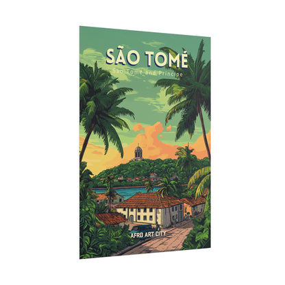 São Tomé and Príncipe - São Tomé ｜ Poster