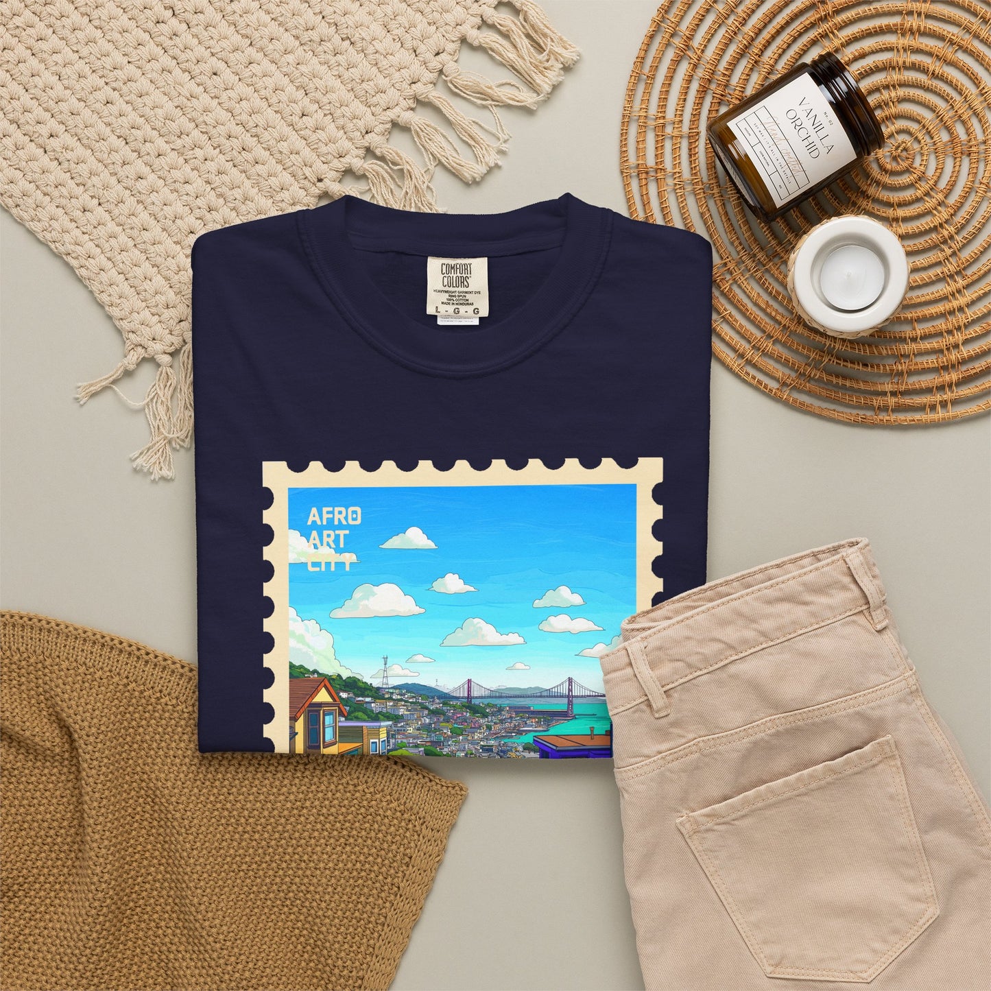United States - San Francisco, Hunter's Point | Postcards Travel T-Shirt