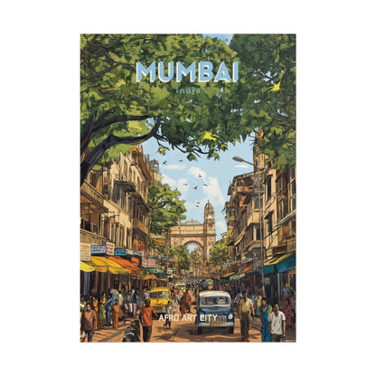 🇮🇳 India - Mumbai ｜ Poster