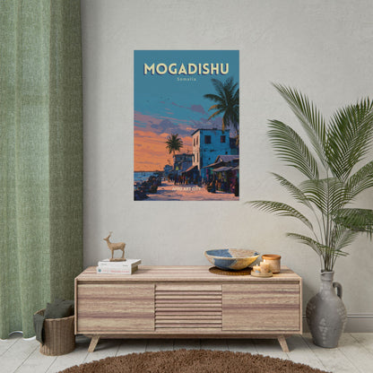 Somalia - Mogadishu ｜ Poster