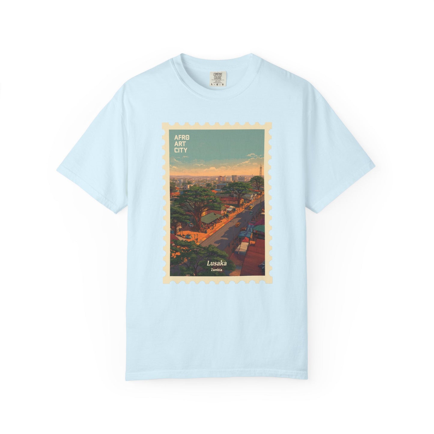 Zambia - Lusaka  |  Postcards Travel T-Shirt