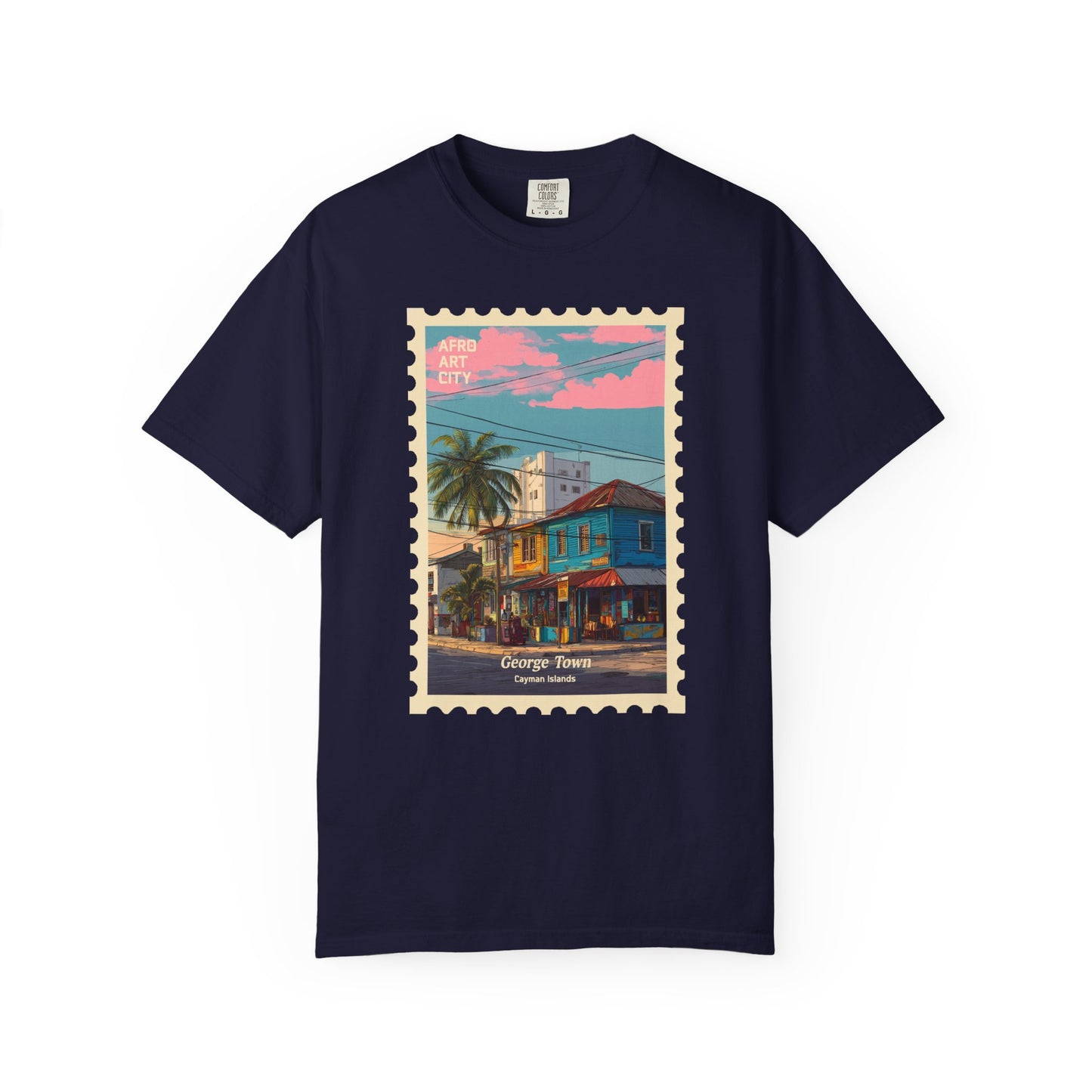 Cayman Islands - George Town | Postcards Travel T-Shirt
