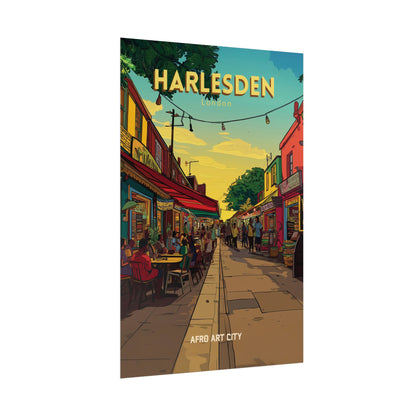 🇬🇧 United Kingdom - Harlesden ｜ Poster