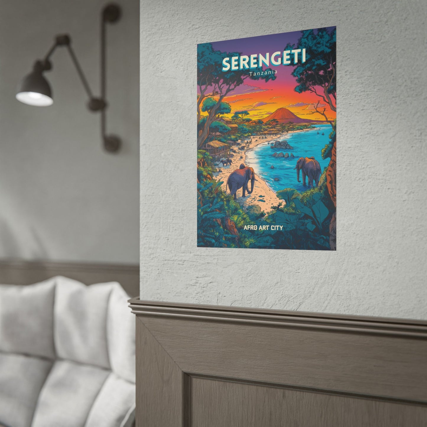 Tanzania - Serengeti ｜ Poster