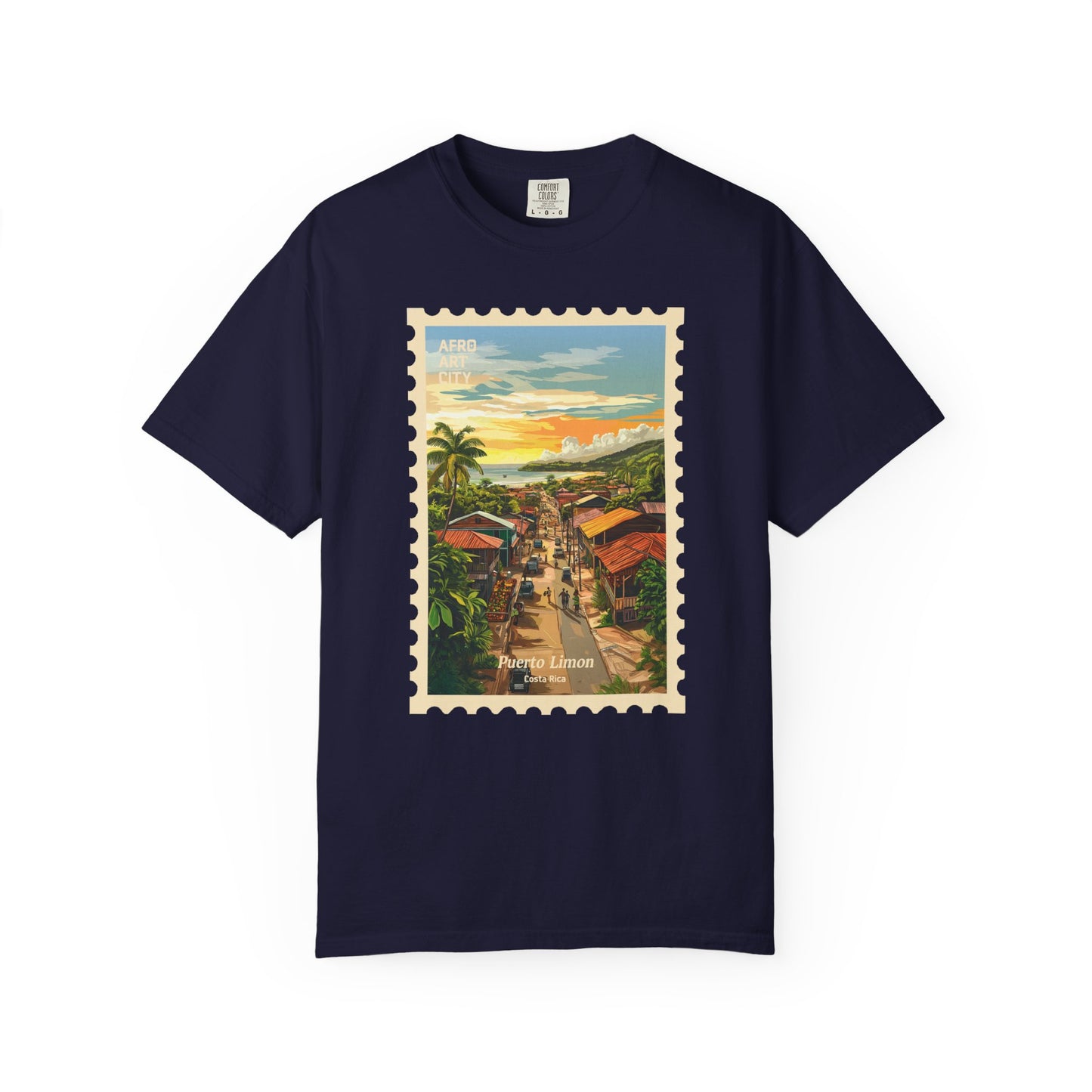 Costa Rica - Puerto Limón | Postcards Travel T-Shirt