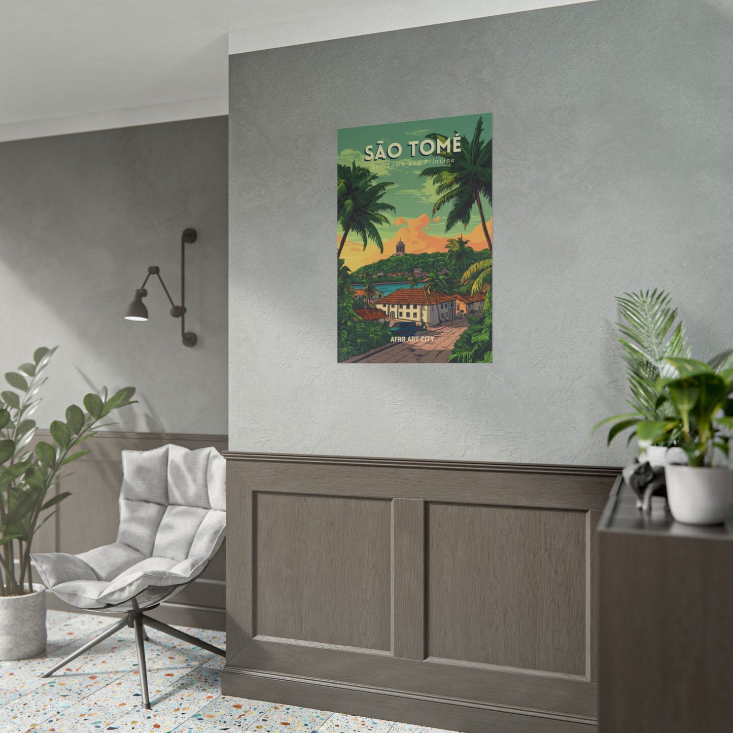 São Tomé and Príncipe - São Tomé ｜ Poster