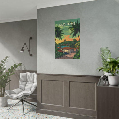 São Tomé and Príncipe - São Tomé ｜ Poster