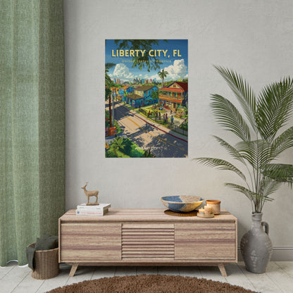🇺🇸 United States - Liberty City, FL ｜ Poster