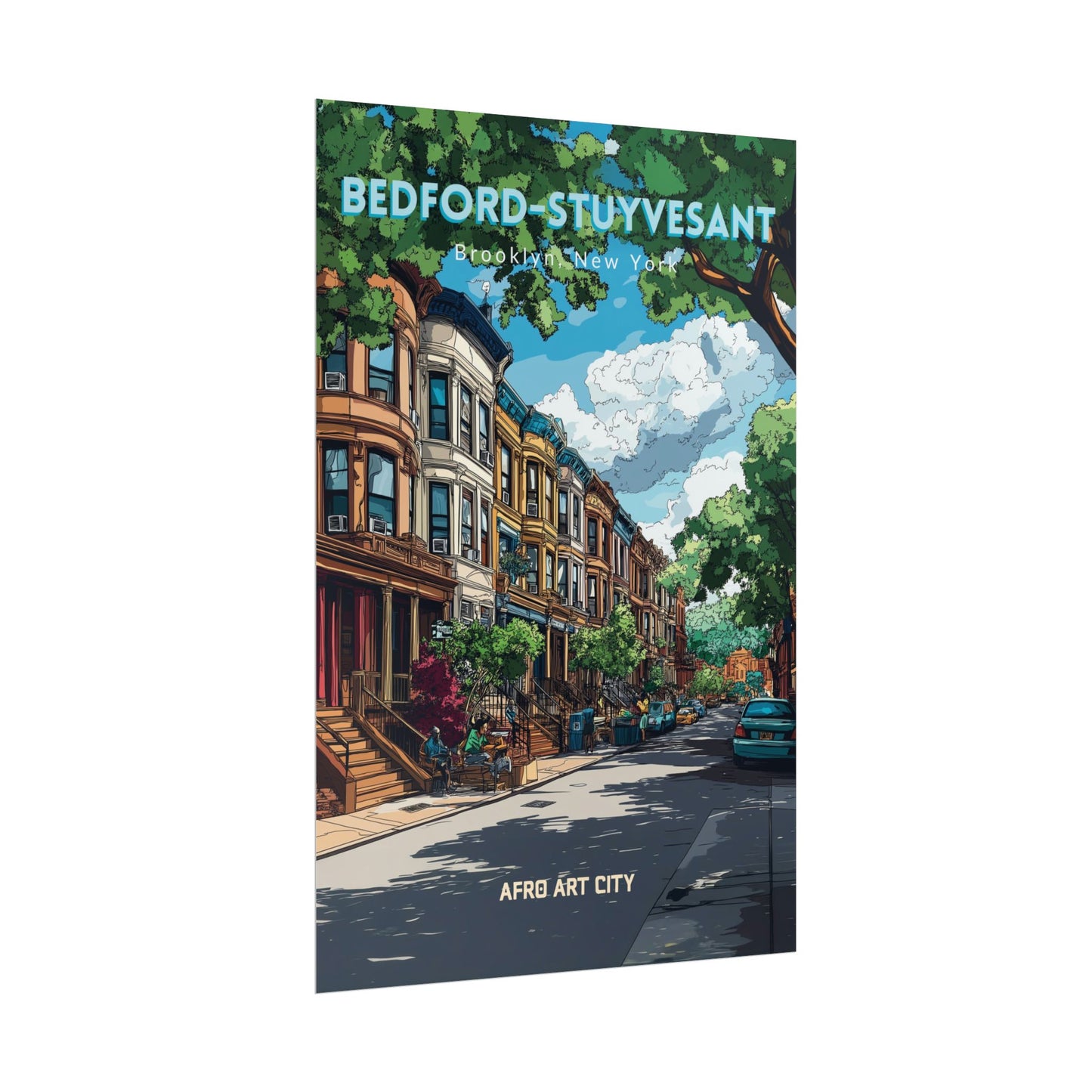 United States of America - Bedford-Stuyvesant, NY ｜ Poster