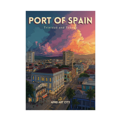 Trinidad and Tobago - Port of Spain ｜ Poster