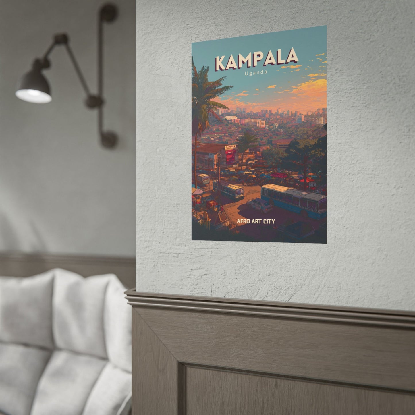 Uganda - Kampala ｜ Poster
