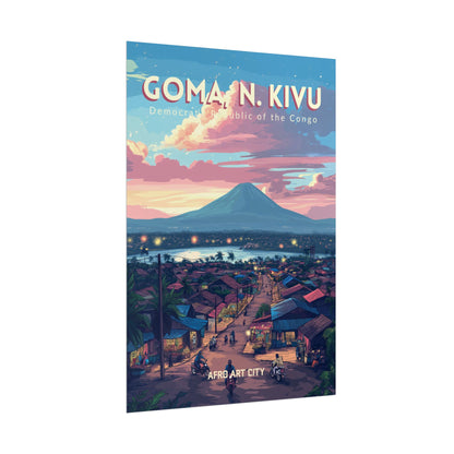 🇨🇩 Congo - Goma, North Kivu ｜ Poster