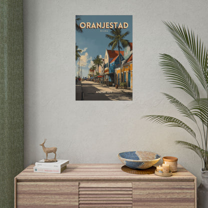 Aruba - Oranjestad｜Poster