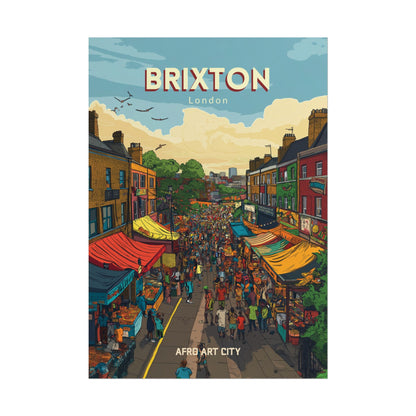🇬🇧 United Kingdom - Brixton ｜ Poster