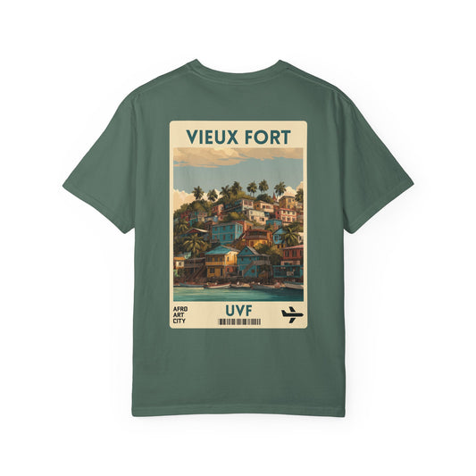 Saint Lucia - Vieux Fort | Heritage Travel T-Shirt