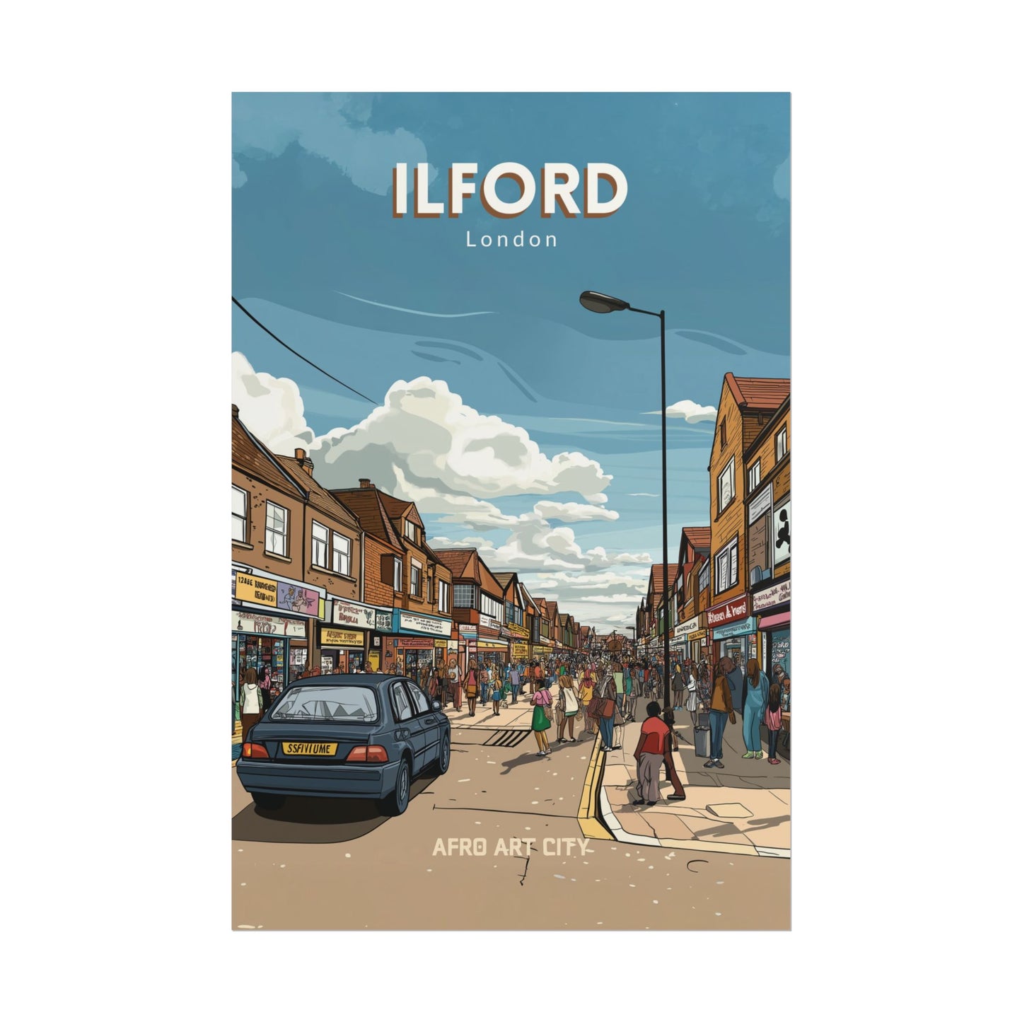 🇬🇧 United Kingdom - Ilford ｜ Poster