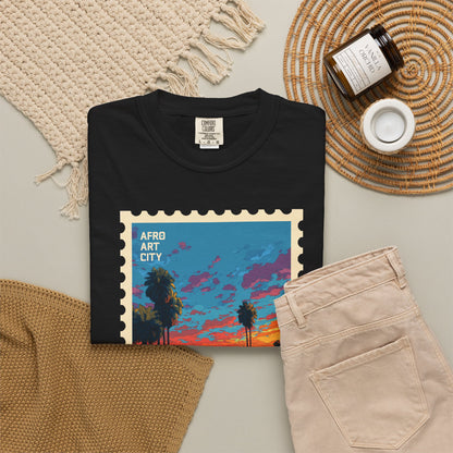 United States - California, Long Beach | Postcards Travel T-Shirt