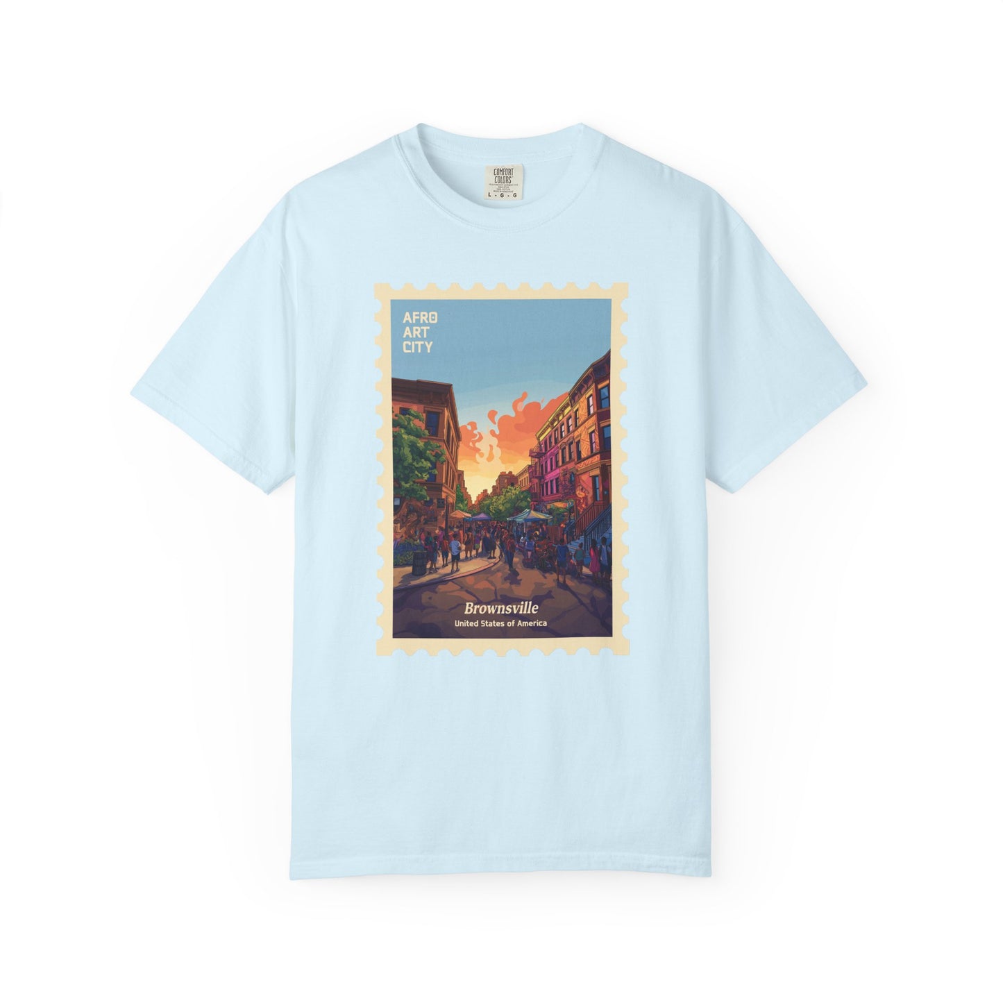 United States - New York, Brownsville | Postcards Travel T-Shirt