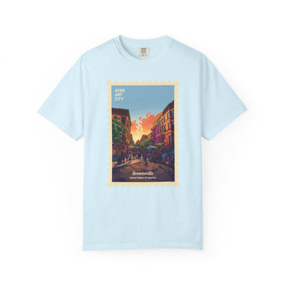 United States - New York, Brownsville | Postcards Travel T-Shirt
