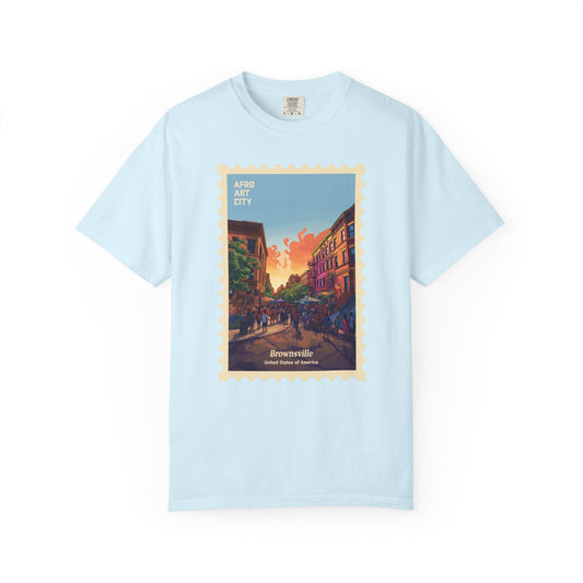 United States - New York, Brownsville | Postcards Travel T-Shirt