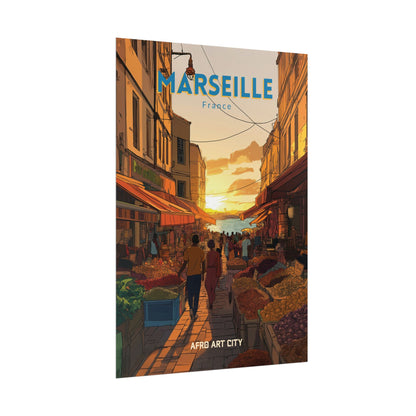🇫🇷 France - Marseille ｜ Poster