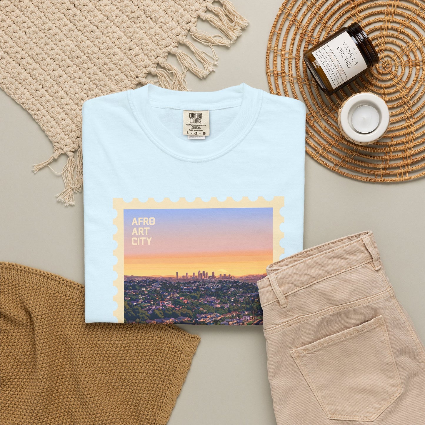 United States - California, Baldwin Hills | Postcards Travel T-Shirt
