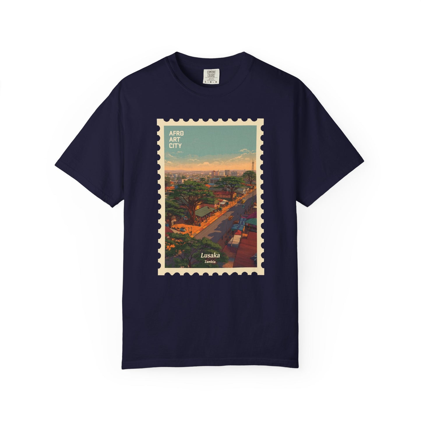 Zambia - Lusaka  |  Postcards Travel T-Shirt