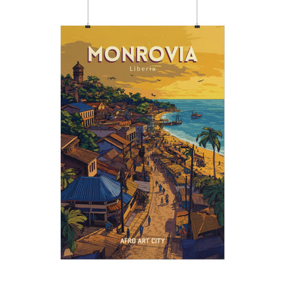 LIberia - Monrovia ｜ Poster