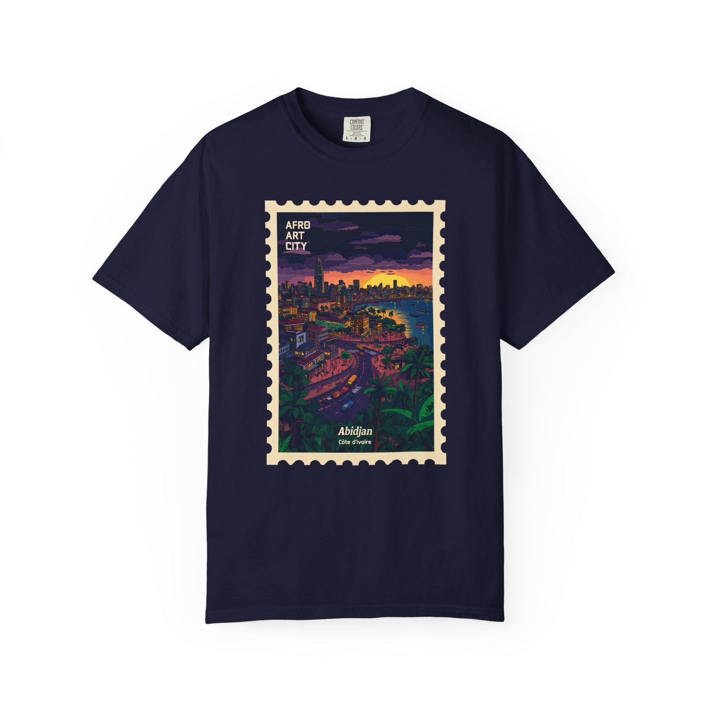 Cote d'Ivoire - Abidjan | Postcards Travel T-Shirt