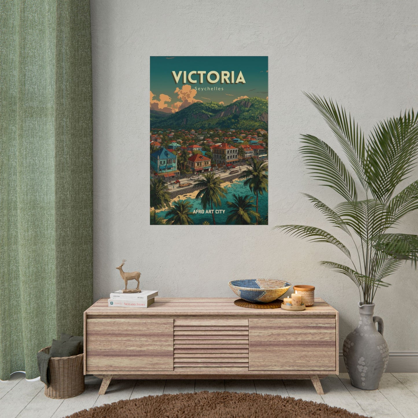 Seychelles - Victoria ｜ Poster