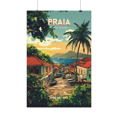 🇨🇻 Cabo Verde - Praia ｜ Poster