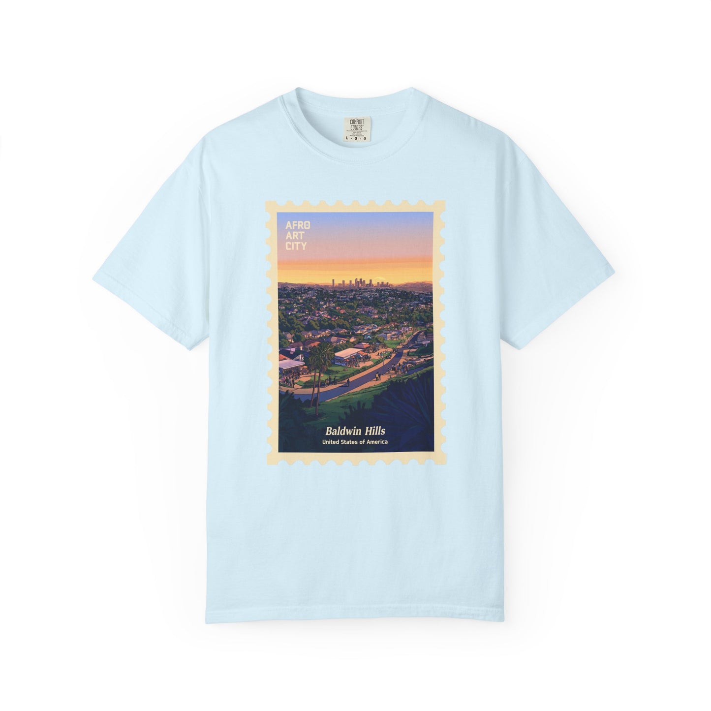 United States - California, Baldwin Hills | Postcards Travel T-Shirt