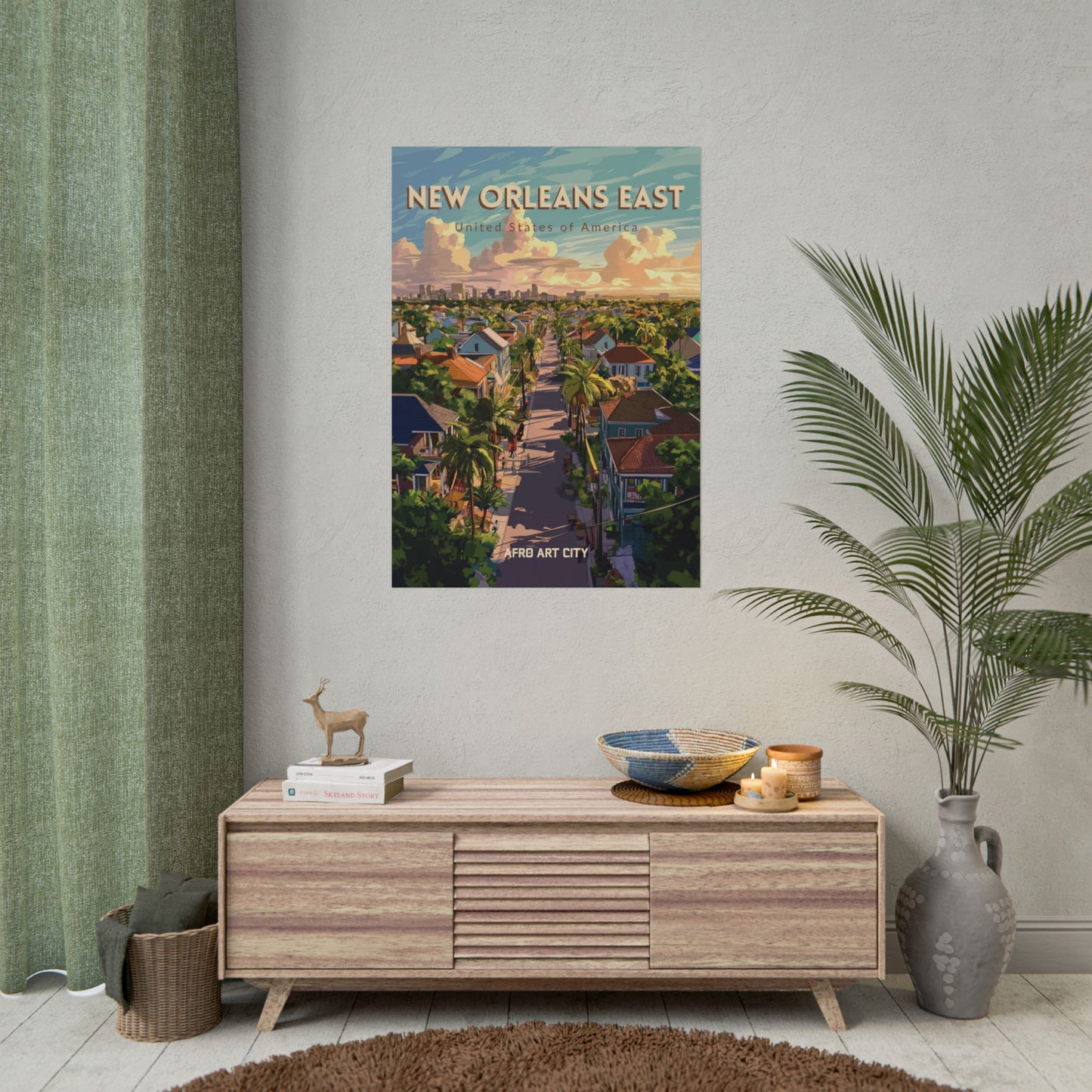 🇺🇸 United States - New Orleans East, LA ｜ Poster