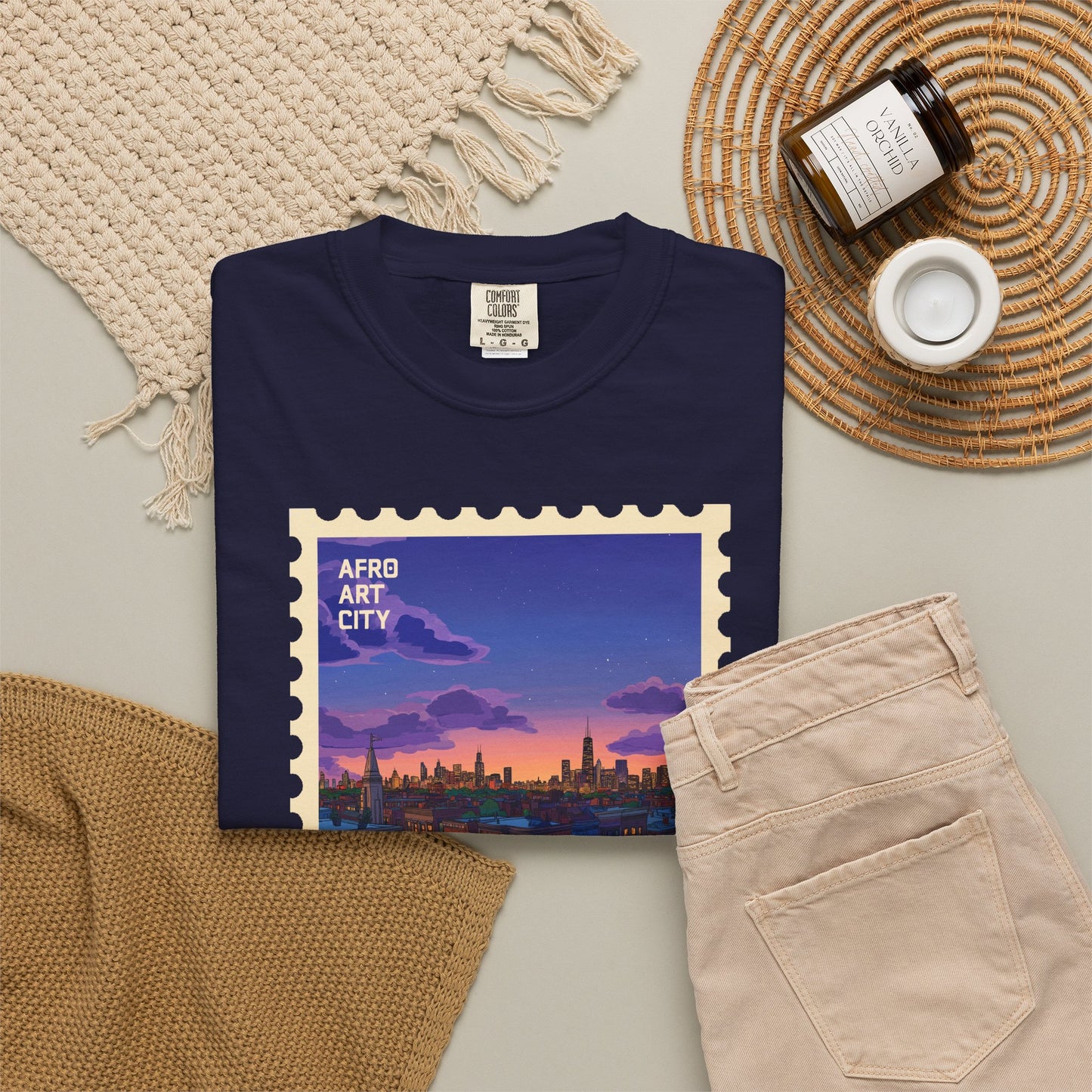 United States - Illinois, Bronzeville | Postcards Travel T-Shirt