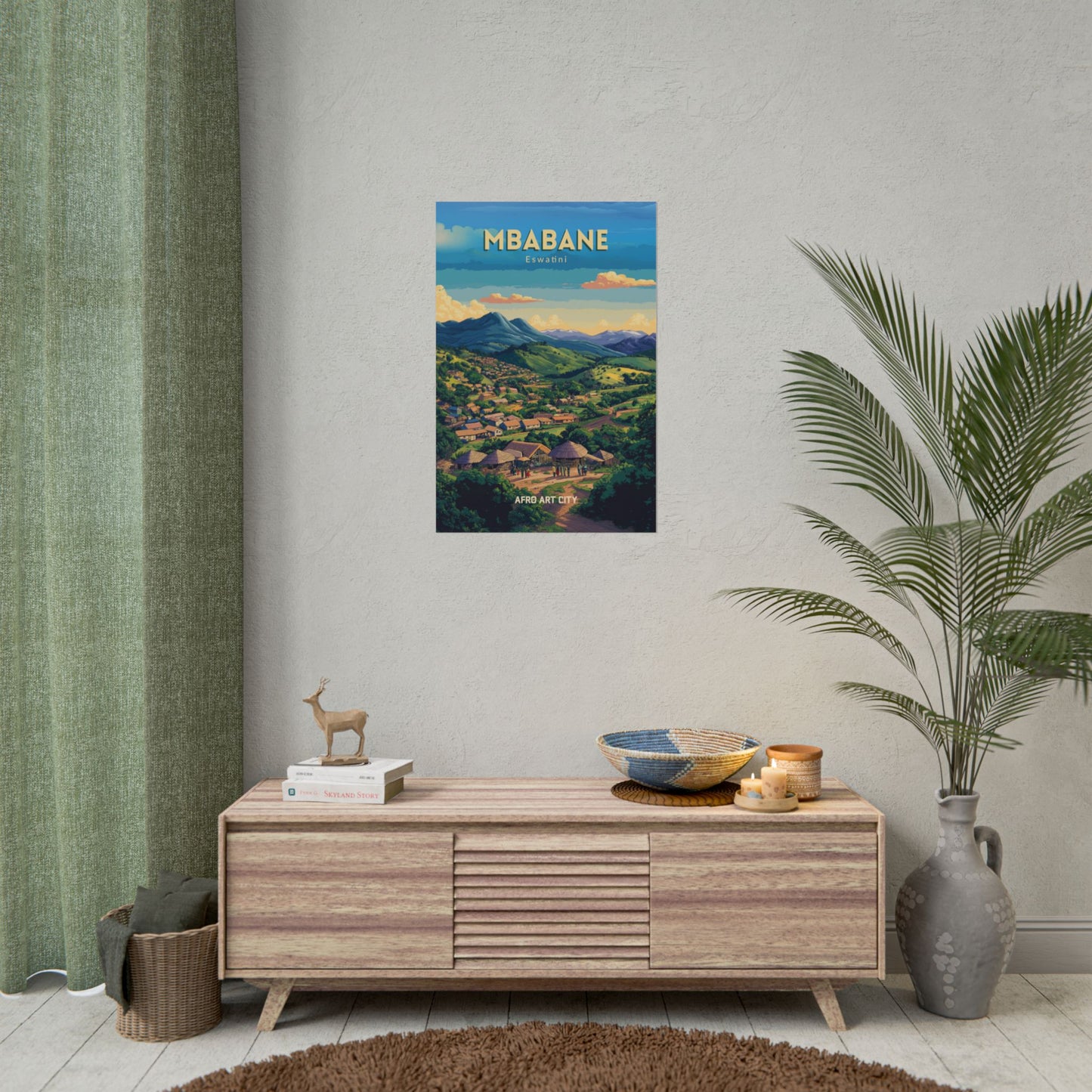 🇸🇿 Eswatini - Mbabane ｜ Poster