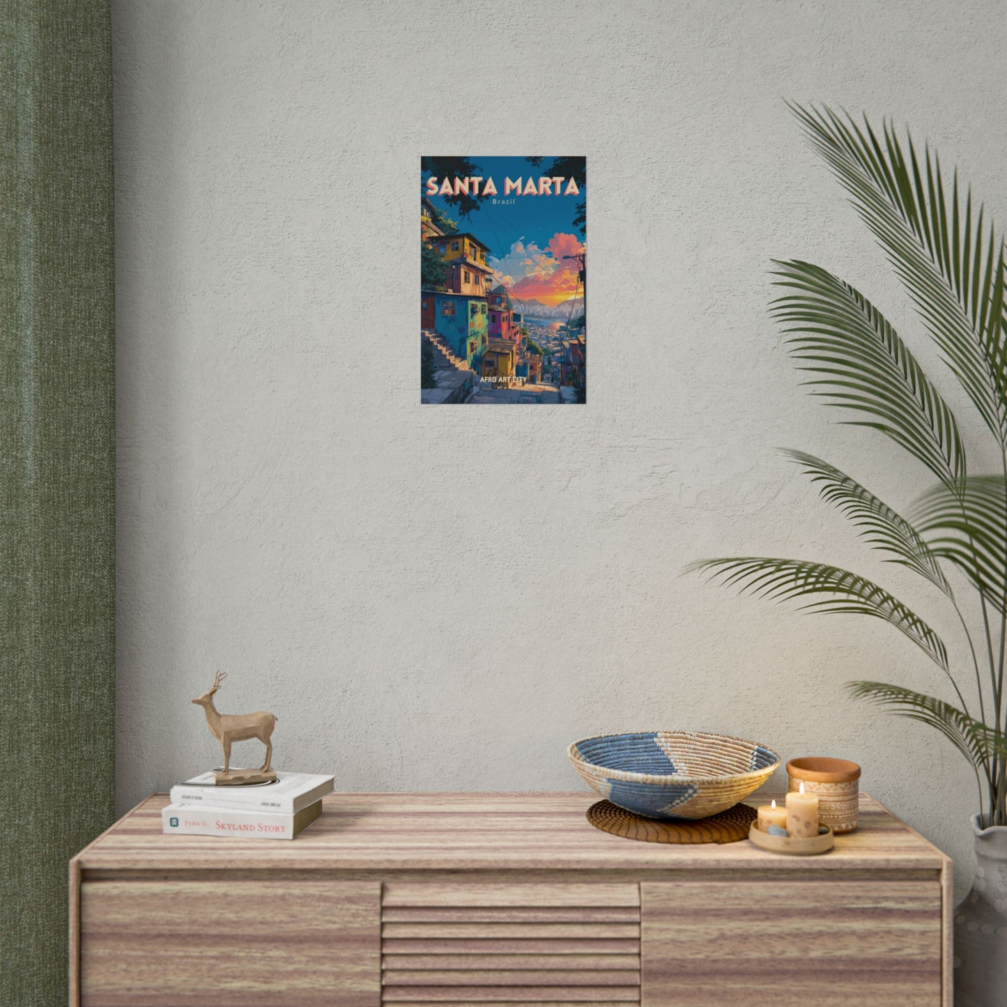 Brazil - Rio de Janeiro, Santa Marta｜Poster