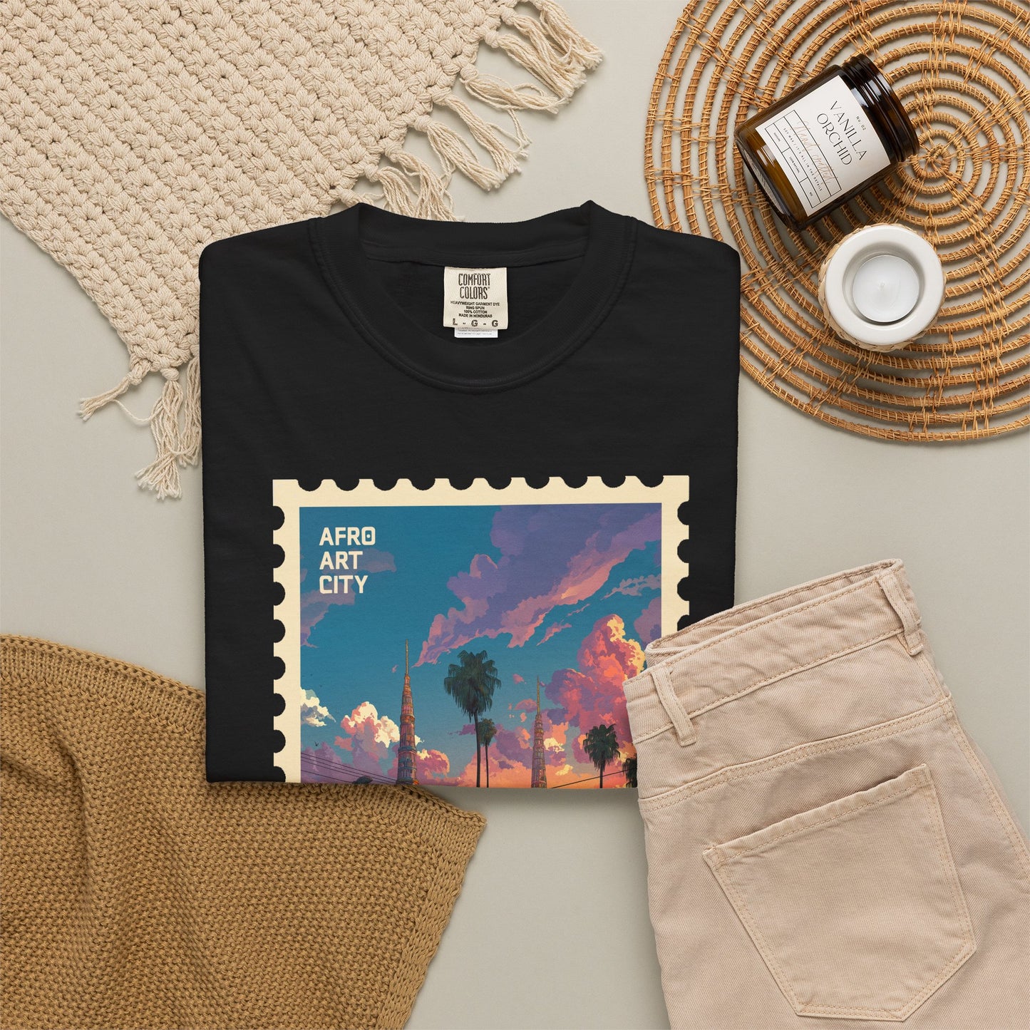 United States - California, Watts | Postcards Travel T-Shirt
