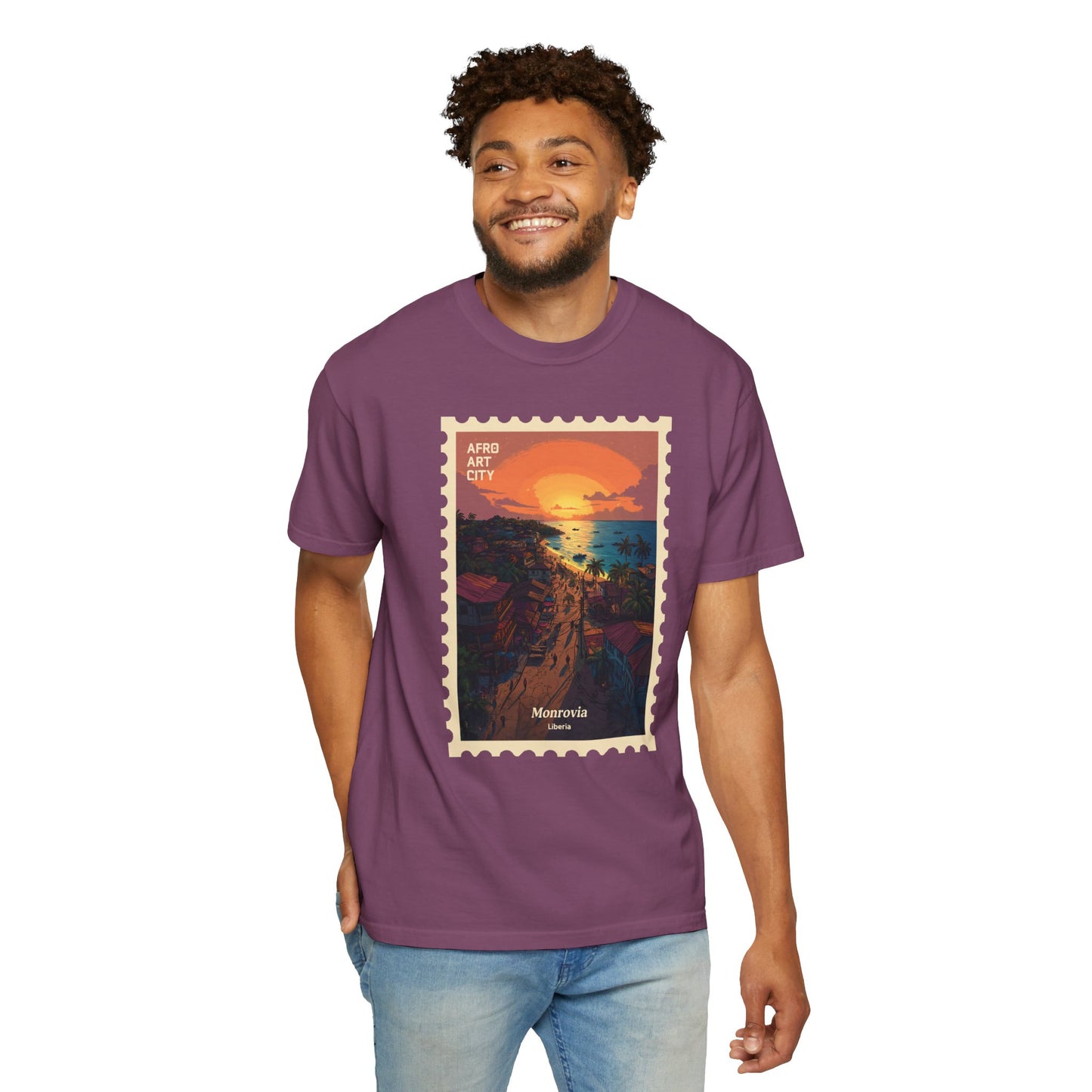 Liberia - Monrovia | Postcards Travel T-Shirt