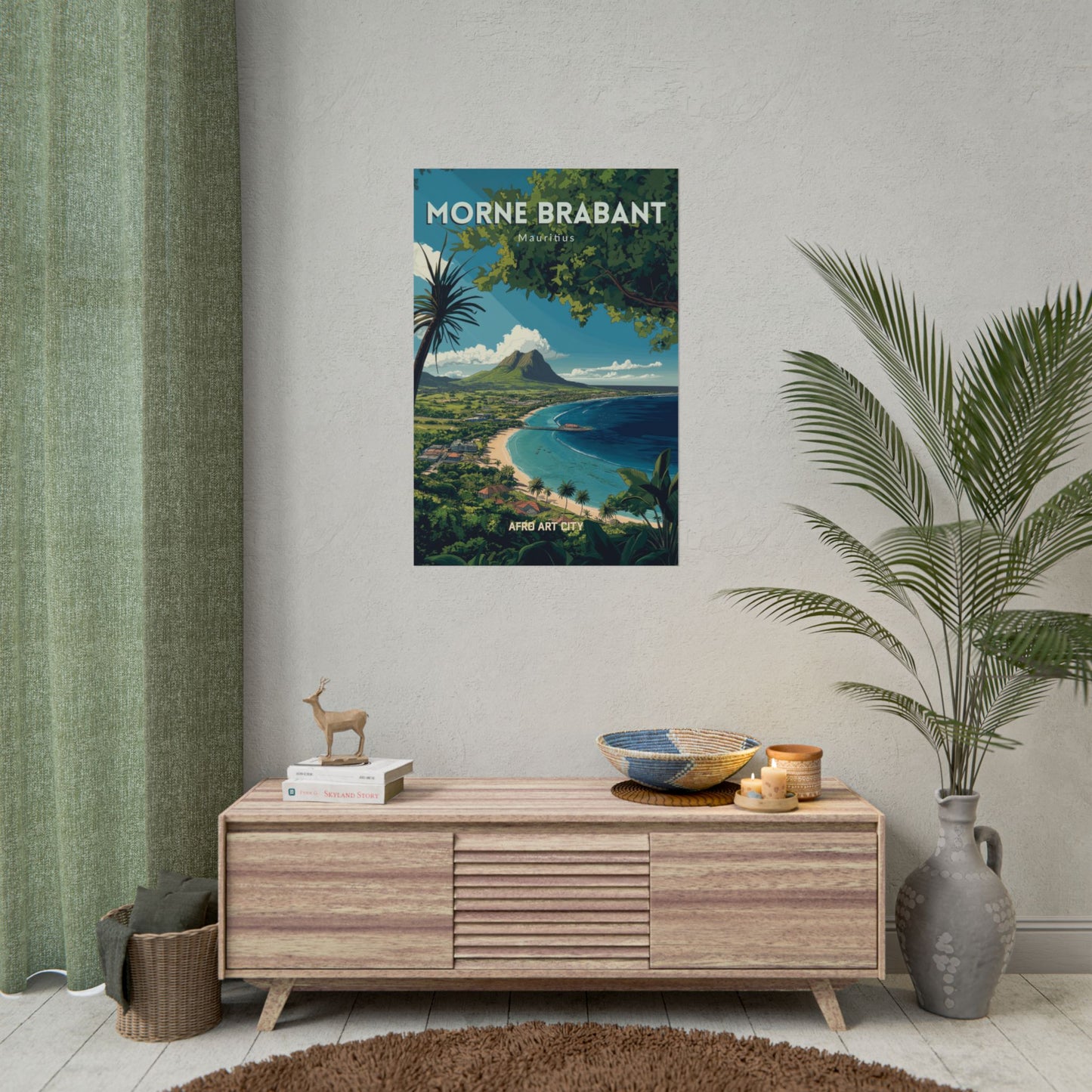 🇲🇺 Mauritius - Morne Brabant ｜ Poster