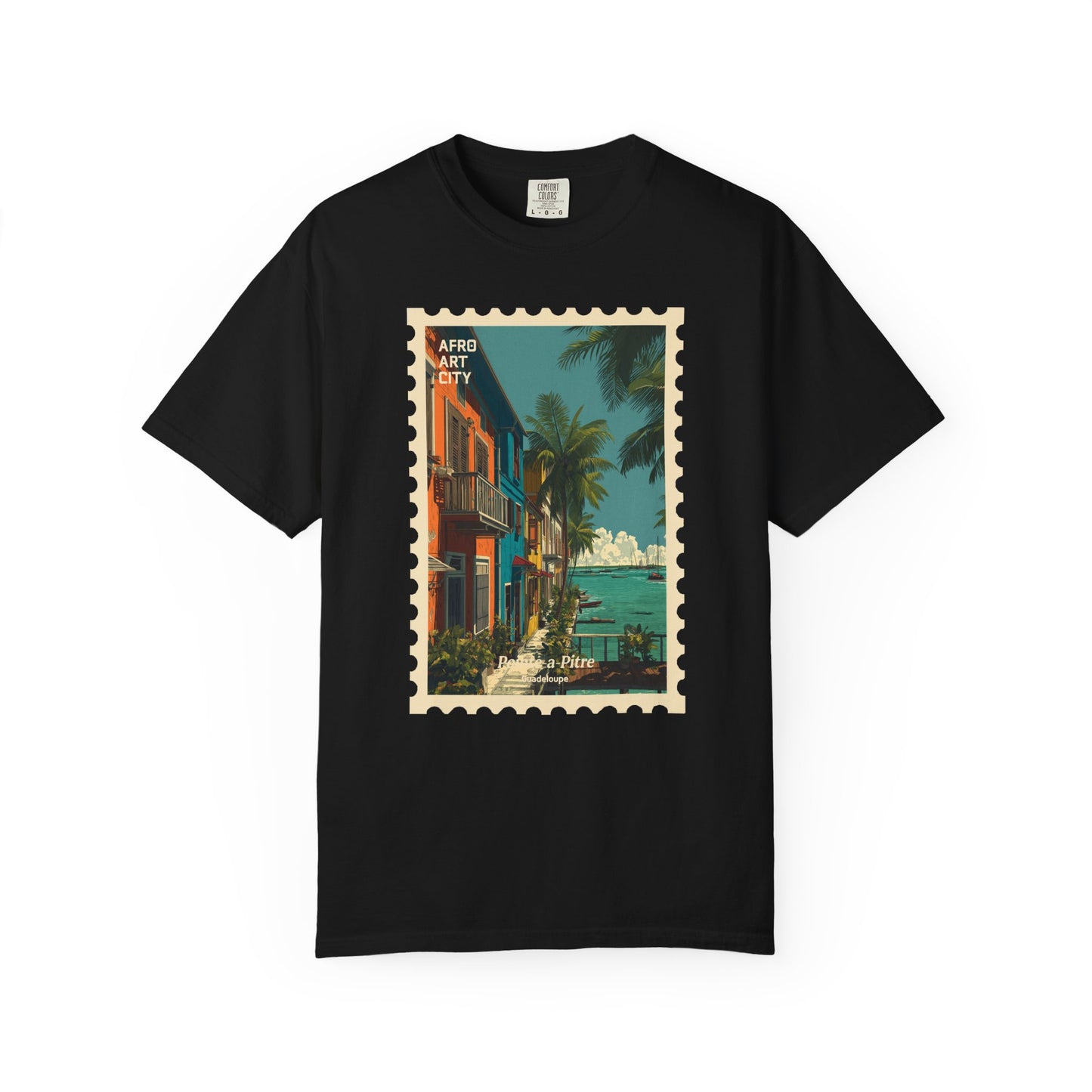 Pointe à Pitre - Guadeloupe | Postcards Travel T-Shirt