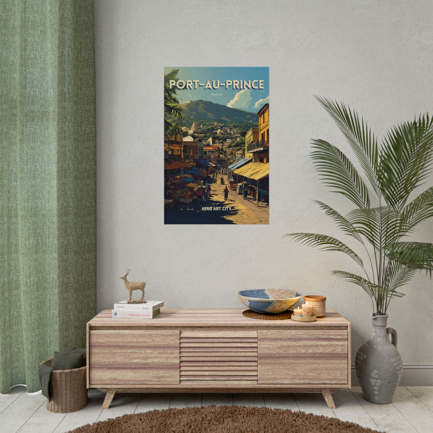 🇭🇹 Haiti - Port-au-Prince ｜ Poster