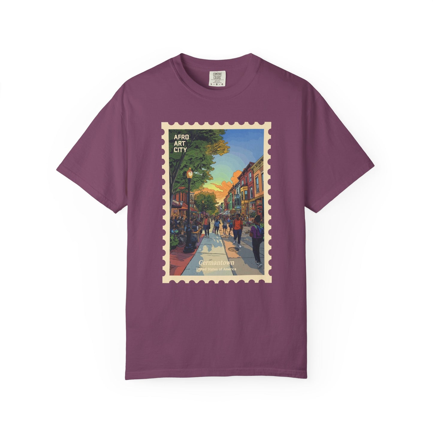 United States - Philadelphia, Germantown | Postcards Travel T-Shirt