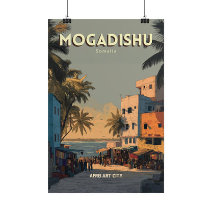 Somalia - Mogadishu ｜ Poster