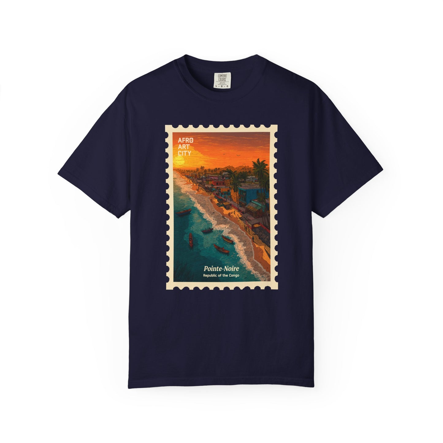 Congo - Pointe Noire | Postcards Travel T-Shirt