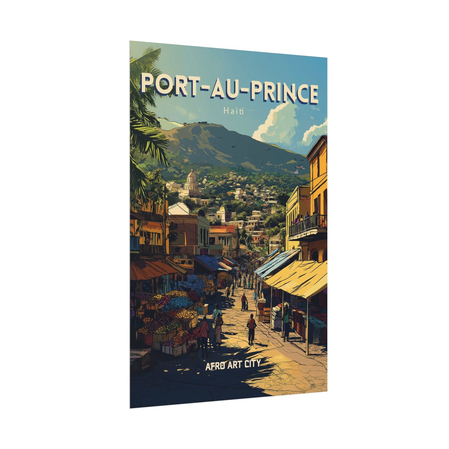 🇭🇹 Haiti - Port-au-Prince ｜ Poster