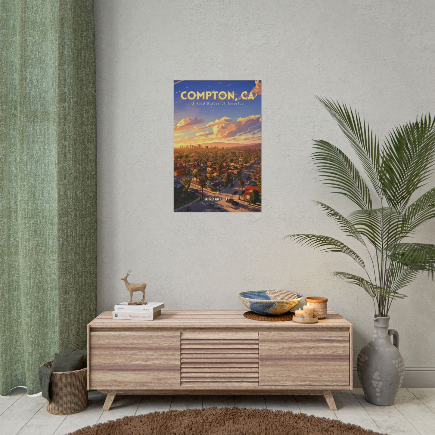 🇺🇸 United States - Compton, CA ｜ Poster