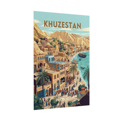 🇮🇷 Iran Khuzestan ｜ Poster
