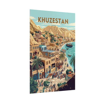 🇮🇷 Iran Khuzestan ｜ Poster