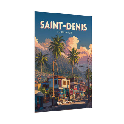 La Réunion - Saint-Denis｜Poster